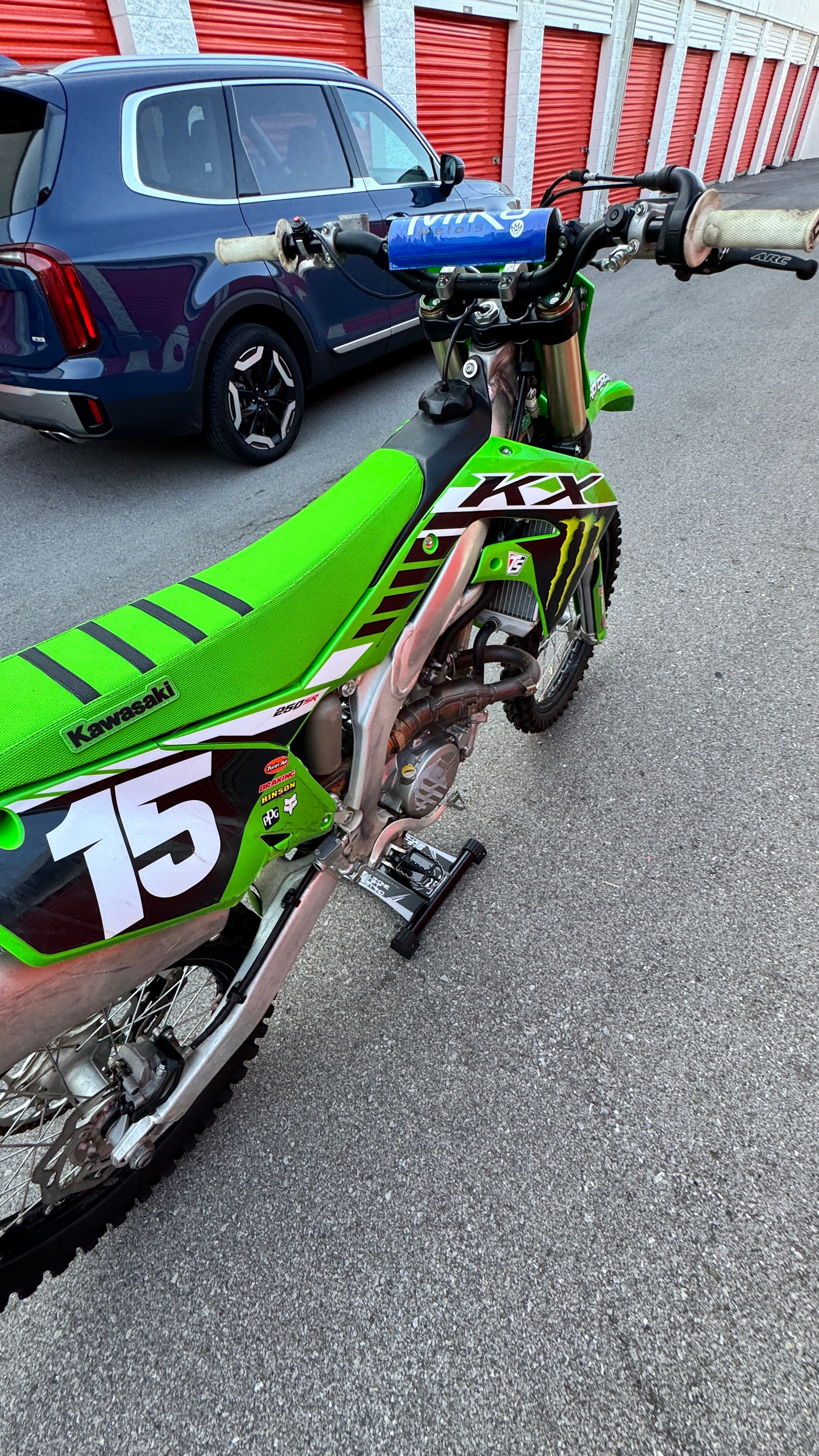 2024 Kawasaki KX250 Motocross Bike - Meticulously Maintained, New Tires