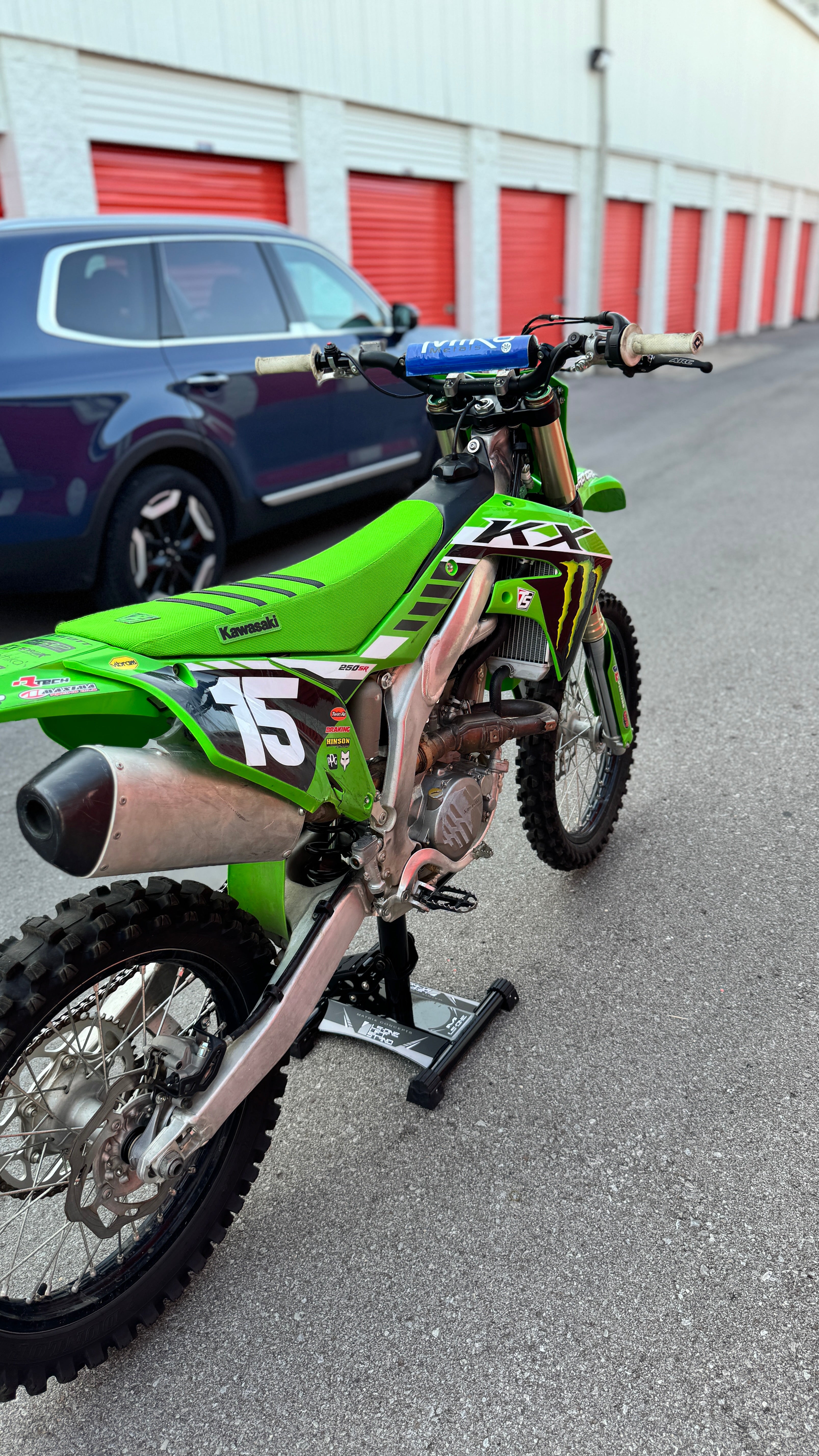 2024 Kawasaki KX250 Motocross Bike - Meticulously Maintained, New Tires